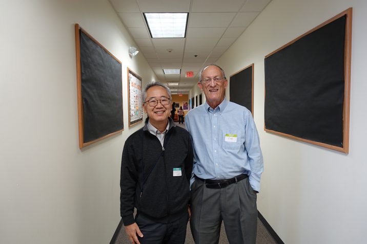 前校長Rob Kahn氏、和久田